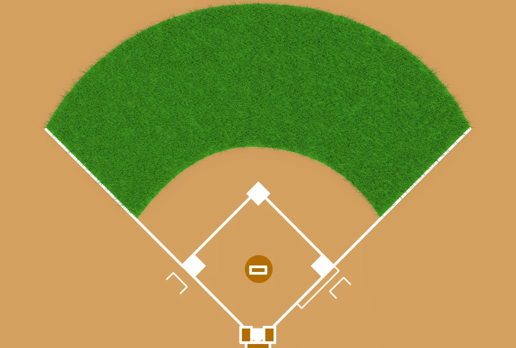 野球 塁 ベース（ホームベース・1塁ベース・2塁ベース・3塁ベース） - 野球